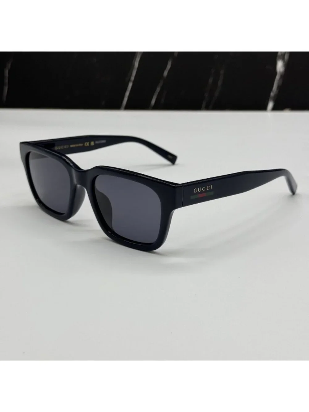 New Gucci GG1857SK 003 Black Square Men Sunglasses